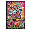 50 Pages A5 Special Shaped Butterfly 5D DIY Diamond Painting Notebook Kit