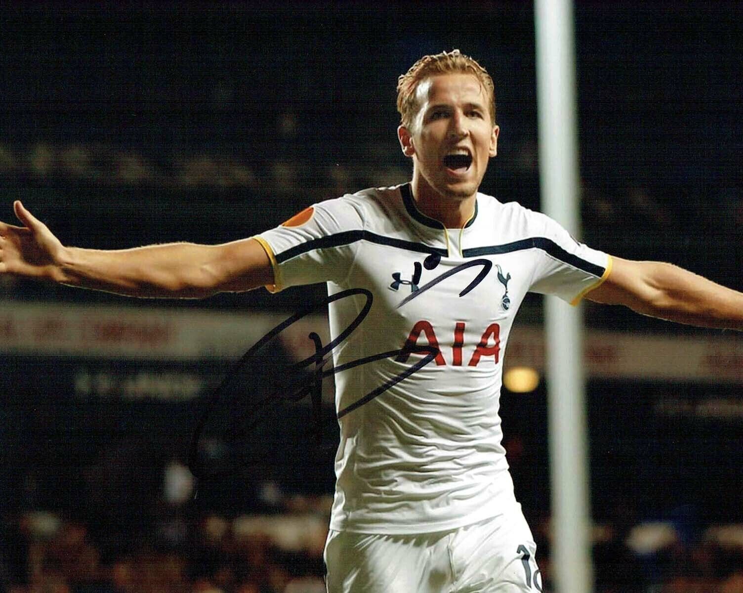 Harry KANE Signed Autograph Premier League Photo Poster painting 1 AFTAL COA England Captain