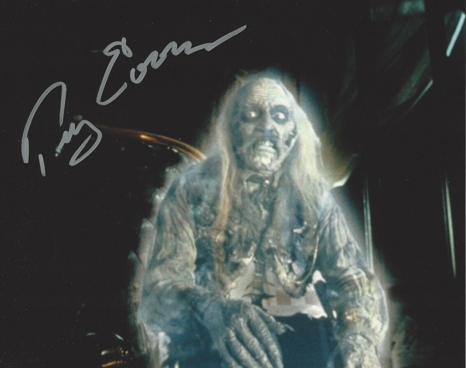 TROY EVANS SIGNED AUTHENTIC 'THE FRIGHTENERS' 8x10 MOVIE Photo Poster painting C w/COA ACTOR