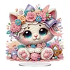 Diamond Painting Acrylic Kitten Tabletop Decorations for Adults