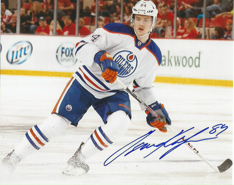 Edmonton Oilers Oscar Klefbom Autographed Signed 8x10 Photo Poster painting COA B