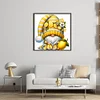 Lemon Gnome-11CT Stamped Cross Stitch 40*40cm/15.75*15.75in