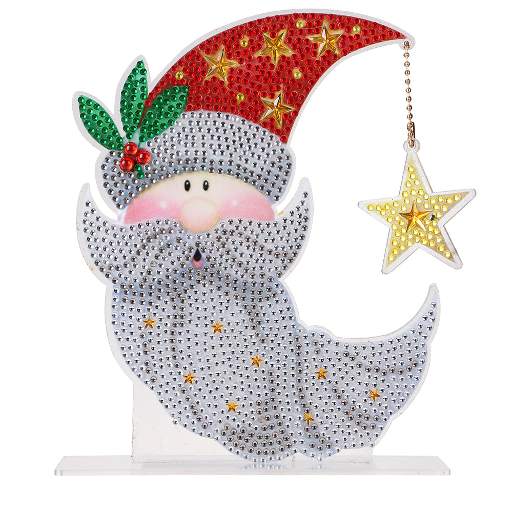 

Christmas Moon Star - 5D DIY Craft Ornament, 501 Original