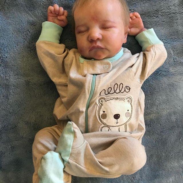 [Reborn Baby Boy] 12'' Rowan, Cute Realistic Full Body Silicone Reborn Lifelike Baby Dolls 2022 -Creativegiftss® - [product_tag] Creativegiftss.com
