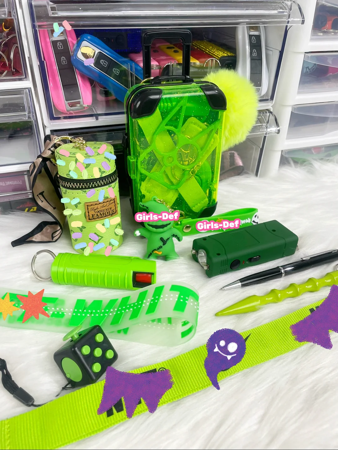 NBC Surprise Box self defense set with mystery box blind box