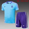 2025/2026 Real Madrid pre-match training Light Blue Shirt+Shorts 1:1 Thai Quality