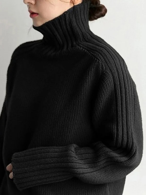 Simple Turtleneck Sweater