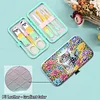Cat Flower Diamond Painting Nail Art Bag Set Includes 7 Professional Tools