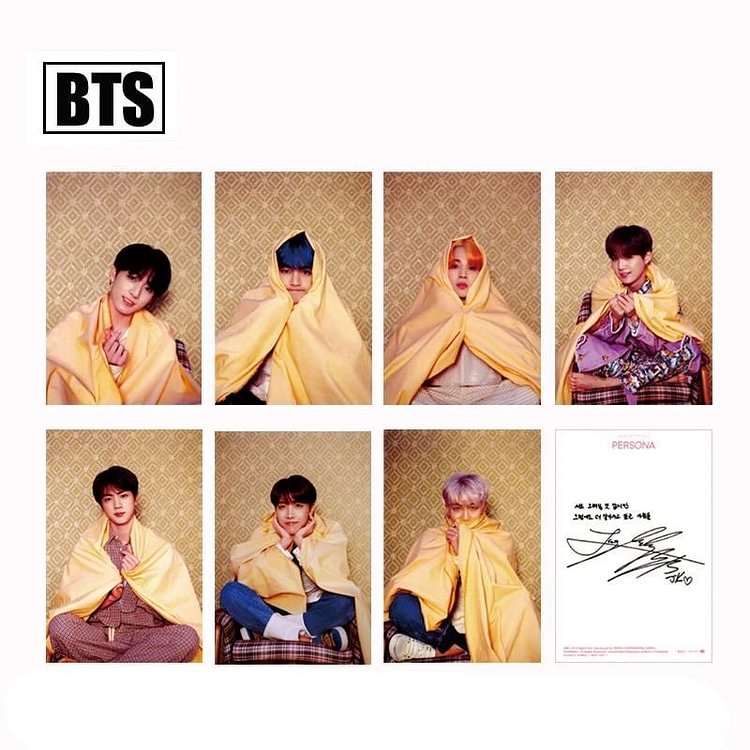 BTS MAP OF THE SOUL:PERSONA postcard