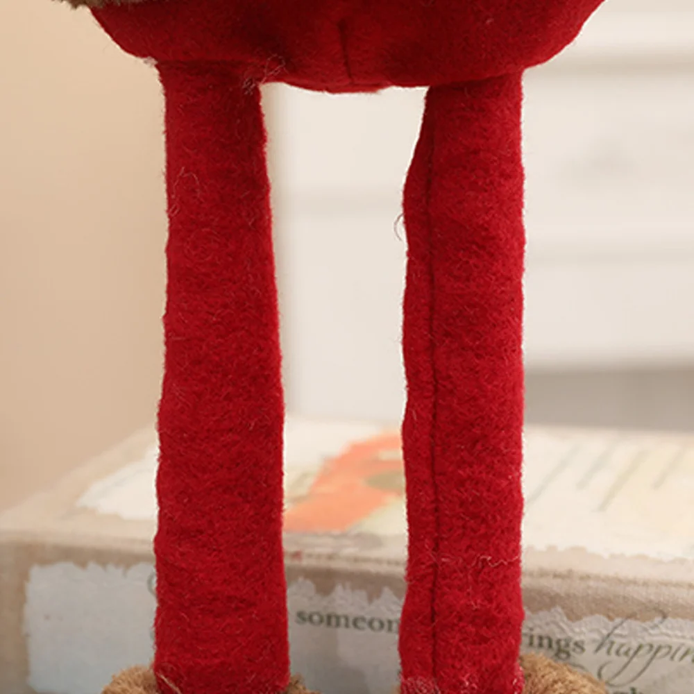 New Retro Retractable Doll Christmas Decoration Arrangement Ornament