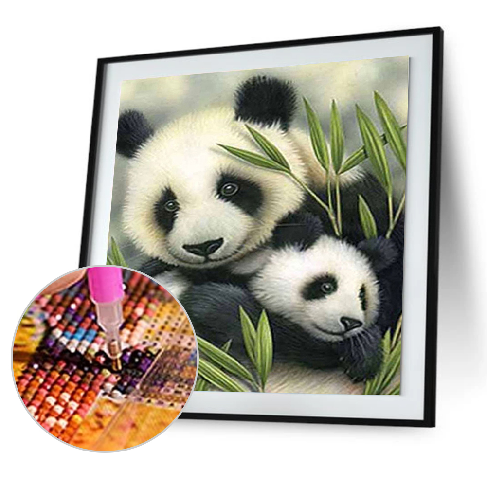 

Panda Love - Special Shaped Diamond Painting - 30*30CM, 501 Original