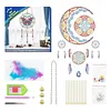 DIY Diamond Painting Dream Catcher Wind Kit Feather Hanging Craft Kit