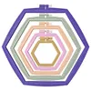 Hexagon Embroidery Hoops Cross Stitch Frame DIY Sewing Tool for DIY Sewing Craft tapestrymarket