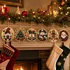 6pcs DIY Pearl Diamond Painting Christmas Tree Hanging Ornaments