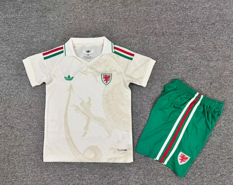 2026 Wales Away Children's Jersey