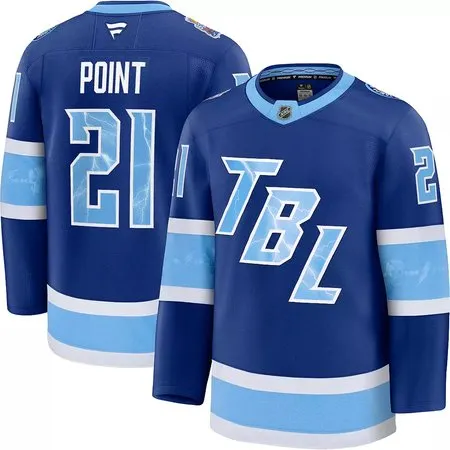Youth Tampa Bay Lightning #21 Brayden Point Blue 2026 NHL Stadium Series Premium Jersey