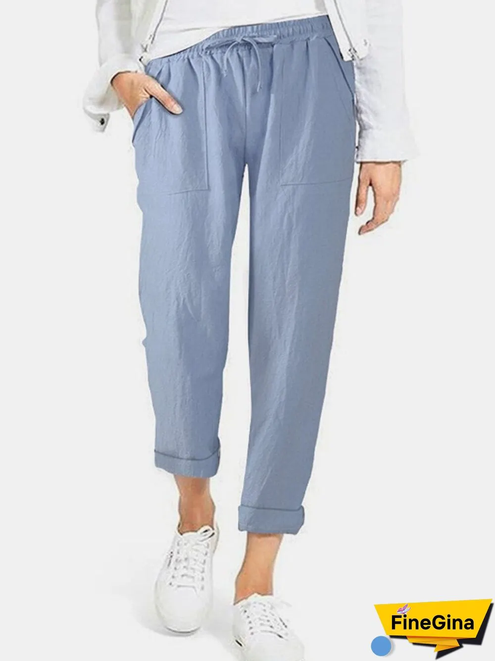 Women's Fashion Simple Comfortable Casual Trousers