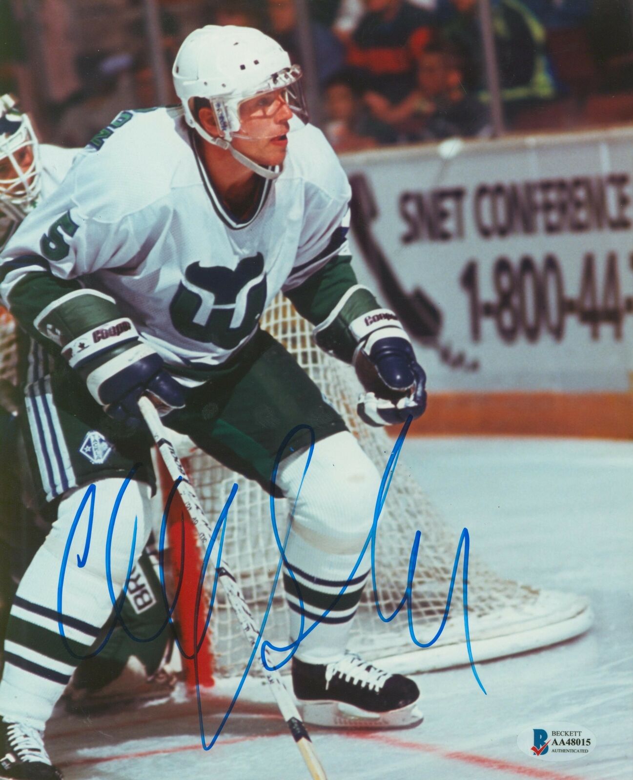 Whalers Ulf Samuelsson Authentic Signed 8x10 Photo Poster painting Autographed BAS #AA48015