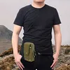 2Pcs Fanny Pack with Multi Pockets Waist Pack Oxford Belt Pack for Men and Women