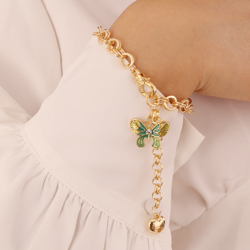 Women Chinese Zodiac Animal Alloy Electroplating Bracelets