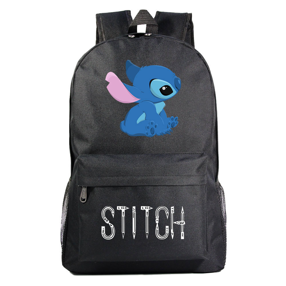 Lilo & Stitch Waterproof Backpack with Double Mesh Pockets - Fits 15-Inch Laptop-Mayoulove