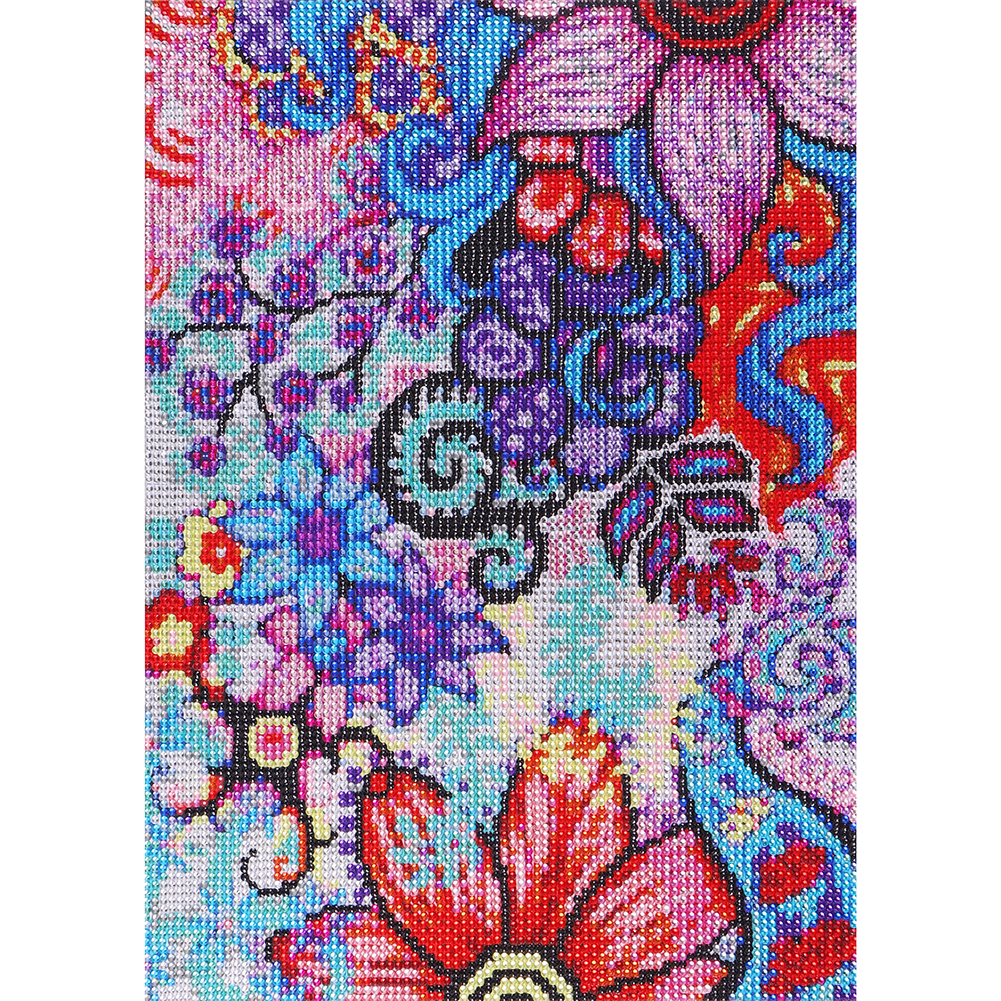 

Flowers - Crystal Round Drill Diamond Painting - 30*40CM, 501 Original