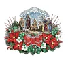 (Multi-Style)Christmas-Partial Special Shaped Diamond Painting 30*30CM