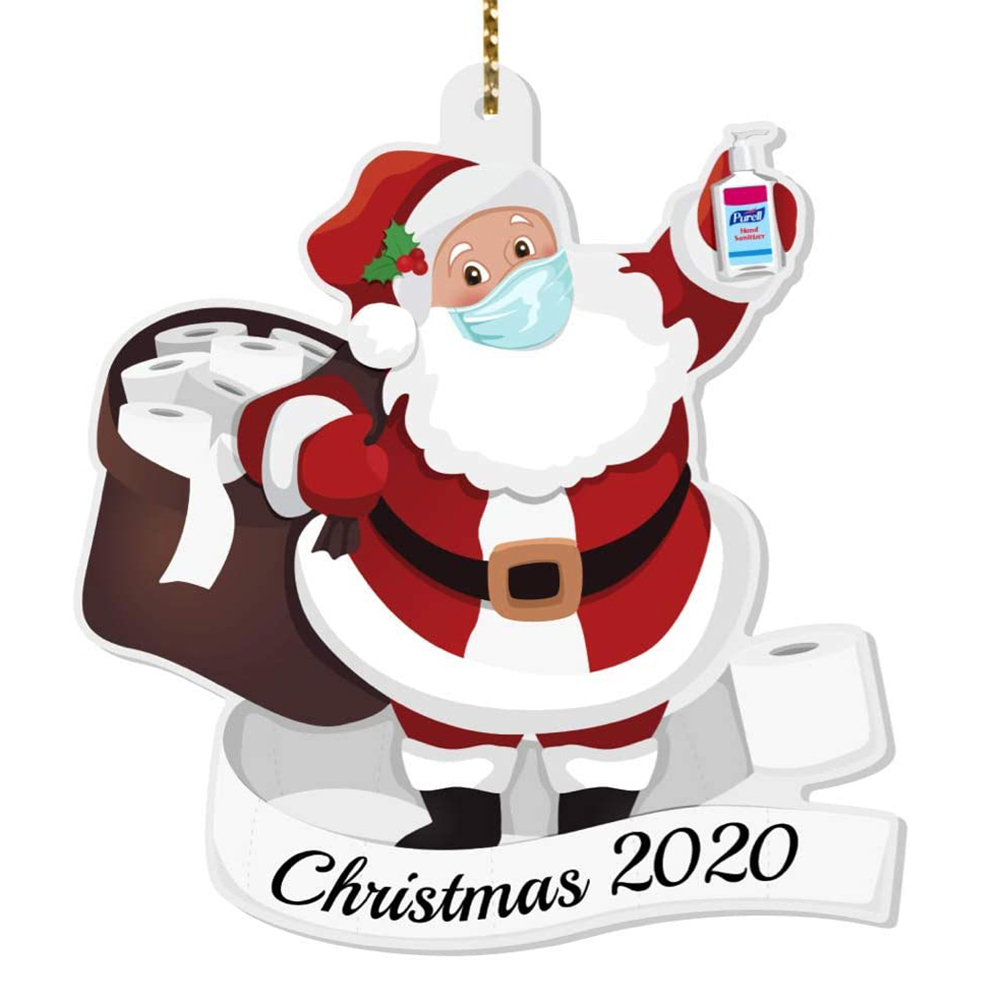 

2020 Christmas Personalized Survived Family DIY Blessing Pendants, 501 Original