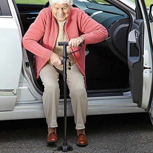 🔥Last Day Get 70% Off🔥Aluminum alloy with LED light non-slip foldable walking stick