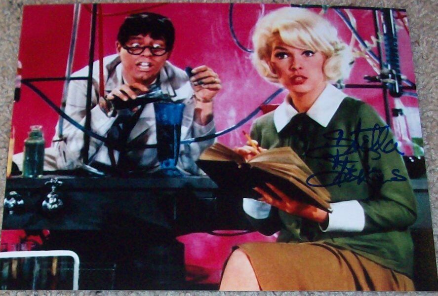 STELLA STEVENS SIGNED AUTOGRAPH THE NUTTY PROFESSOR 8x10 Photo Poster painting w/EXACT PROOF