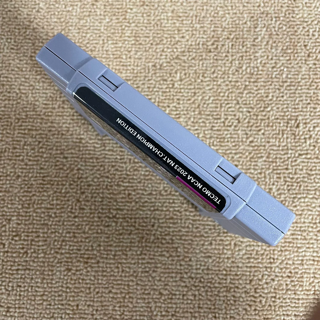 Tecmo NCAA 2023 Nat.Champion Edition SNES For Super Nintendo Entertainment System - 16 Bit US Version Game Cartridge