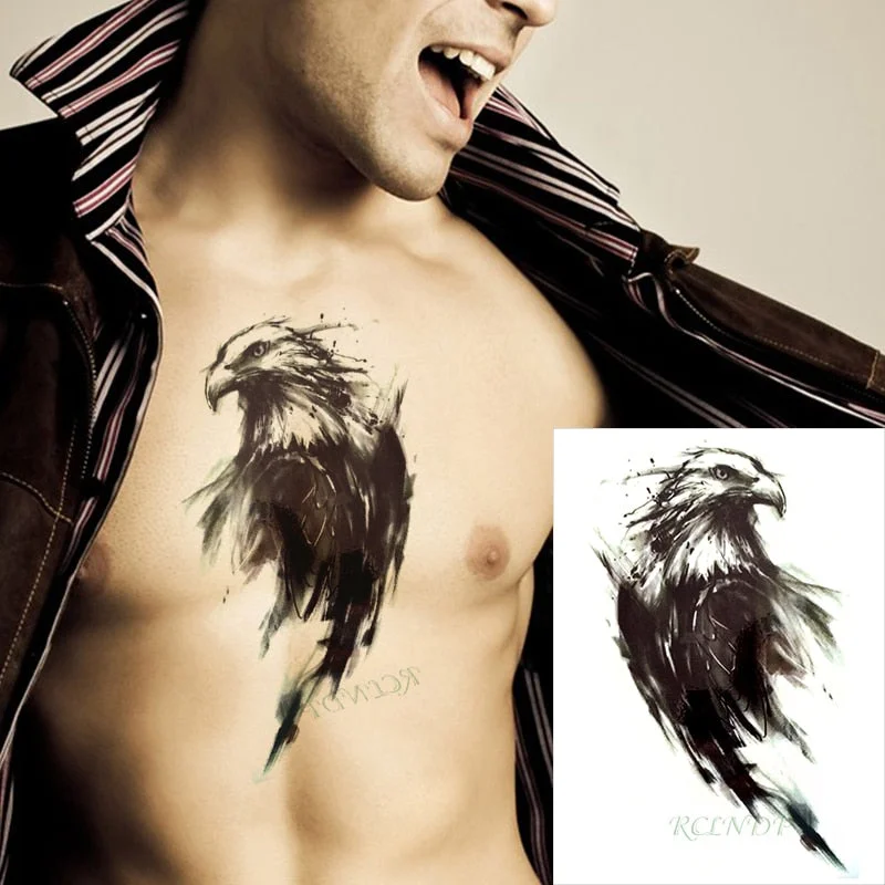 Waterproof Temporary Tattoo Sticker tiger animal Fake Tatto Flash Tatoo leg Arm hand foot tatouage for Men Girl Women lady