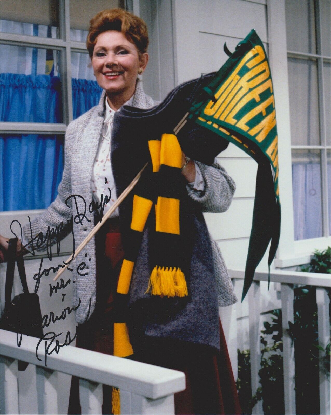 Marion Ross Happy Days Original Autographed 8X10 Photo Poster painting #2 signed @HollywoodShow