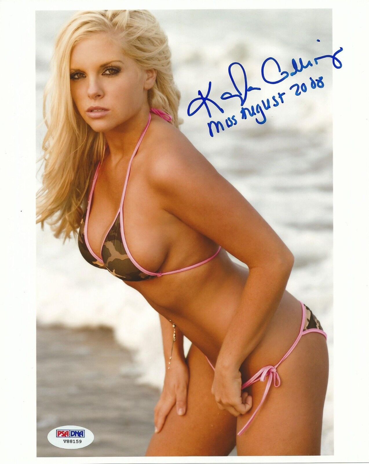 Kayla Collins Signed 8x10 Photo Poster painting PSA/DNA COA Playboy Playmate Picture Autograph 3