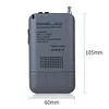HRD-104 AM FM Radio Digital Display Pocket Radio with 40mm Driver Speaker