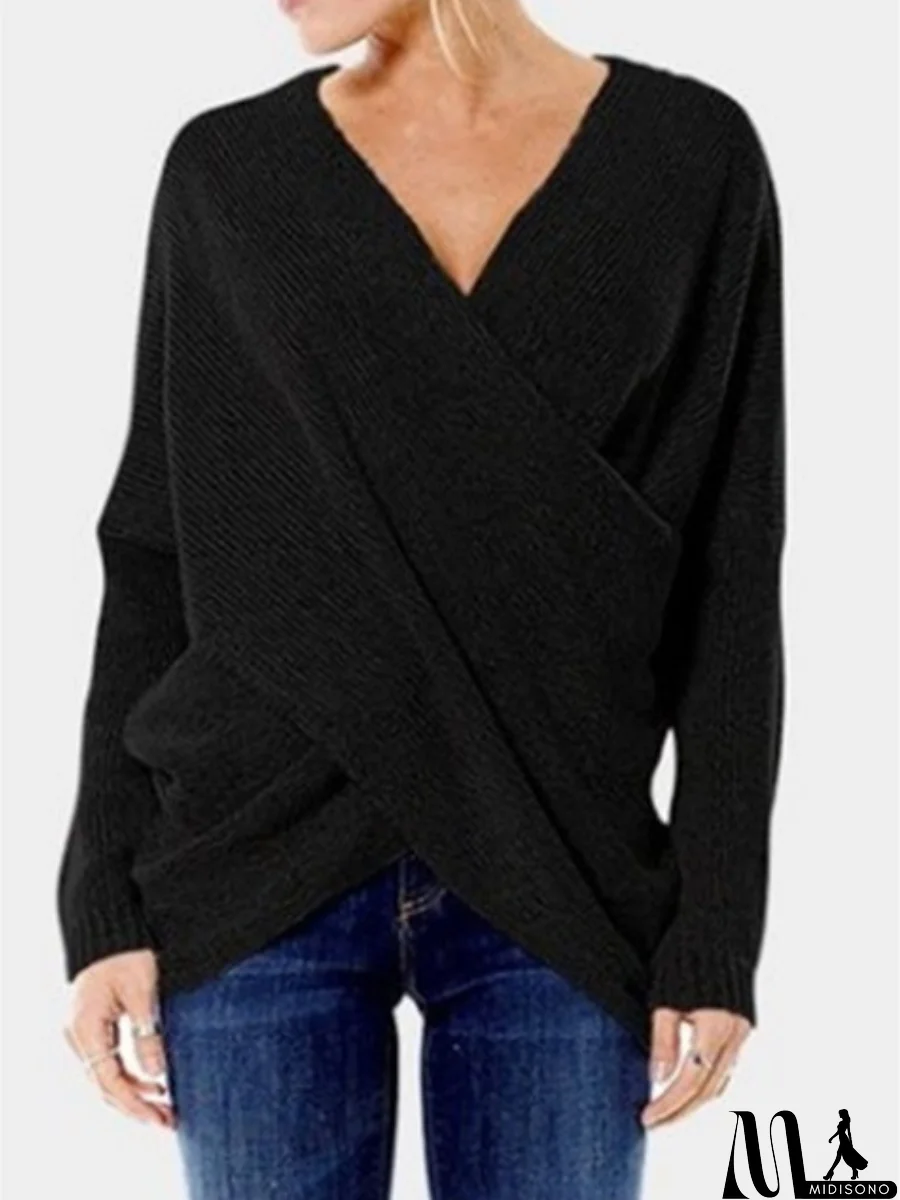 MidiSono - Classic and Comfortable winter Pullover