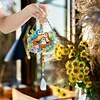 2pcs Birds Diamond Painting Double-sided Crystal Window Suncatcher Craft Set Birthday Gifts Home Garden Decor Hanging Kit