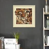 Diamond Painting -DIY Round Drill Tiger Out of Frame