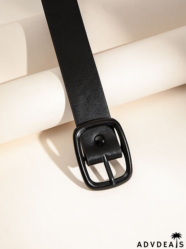 Geometric Buckle Belt