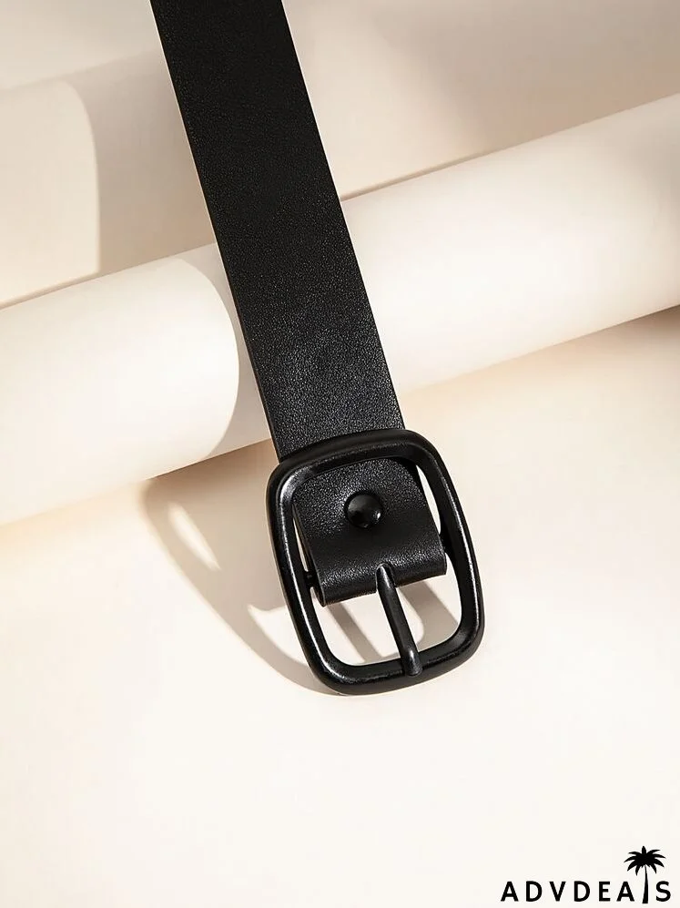 Geometric Buckle Belt