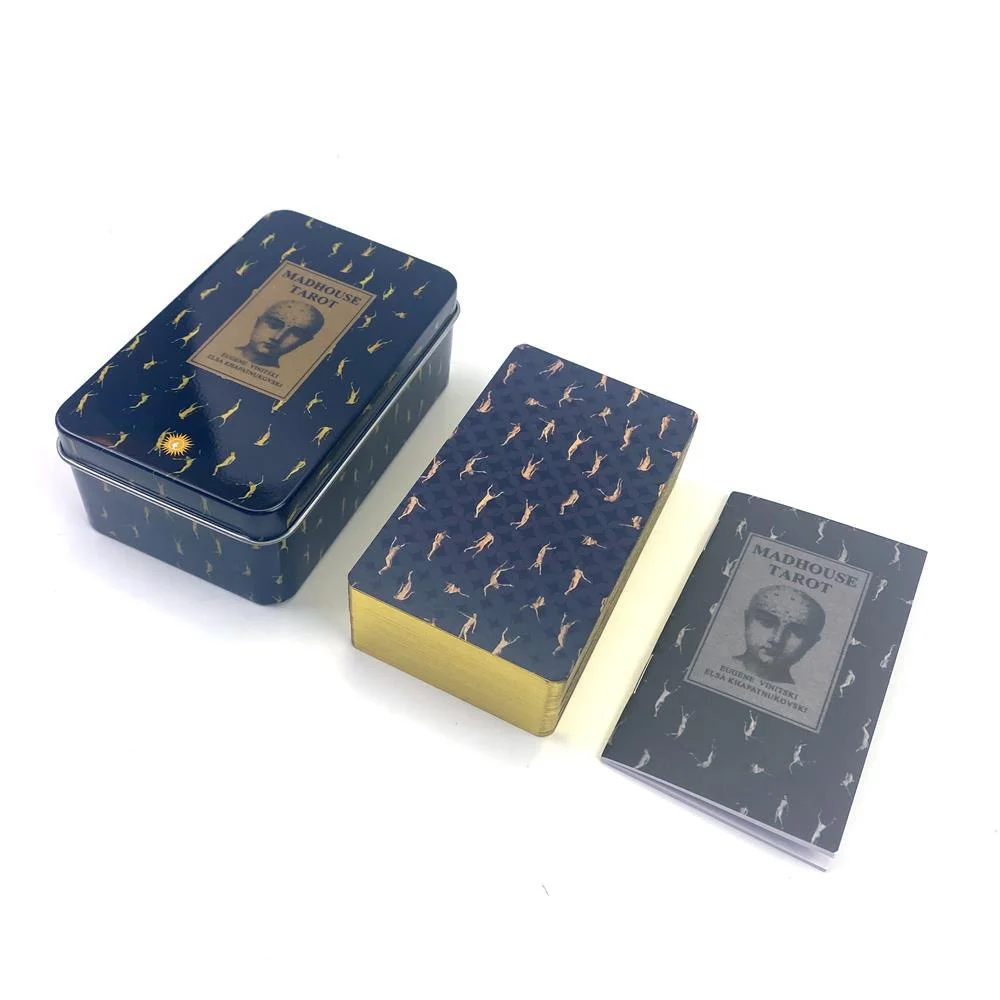 Madehouse Tarot Metal Box and Guide Booklet