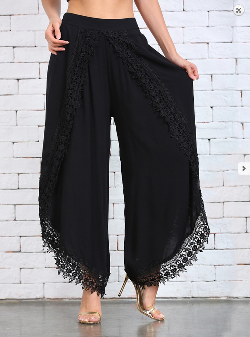 Fashion Loose Lace Beach Pants