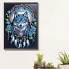 (US Only)Wolf - Diamond Painting - Partial Special Shaped Drill (Canvas|30*40cm)