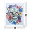 Skull - 11CT Counted Cross Stitch 40*50cm/15.75*19.69in