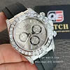Rolex Daytona m126539TBR Diamond-set Bezel and Steel Diamond-set Dial 4131 movement Super Clone