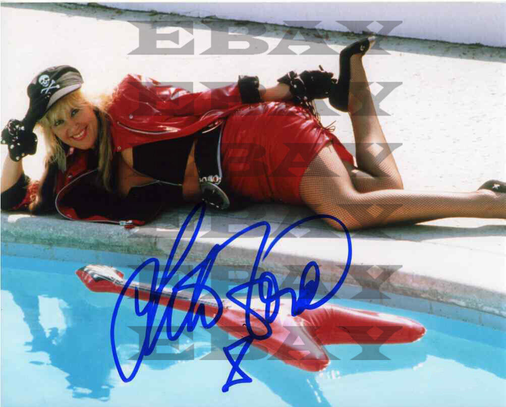 Lita Ford Signed 8x10 Autographed Photo Poster painting Reprint