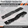 ACLONG Front Bumper Bracket Set Left and Right Side Compatible with Dodge Journey 2009 2010 2011 2012 2013 2014 2015 2016 2017 Replacement 5178411AD 5178410AD-1 Pair