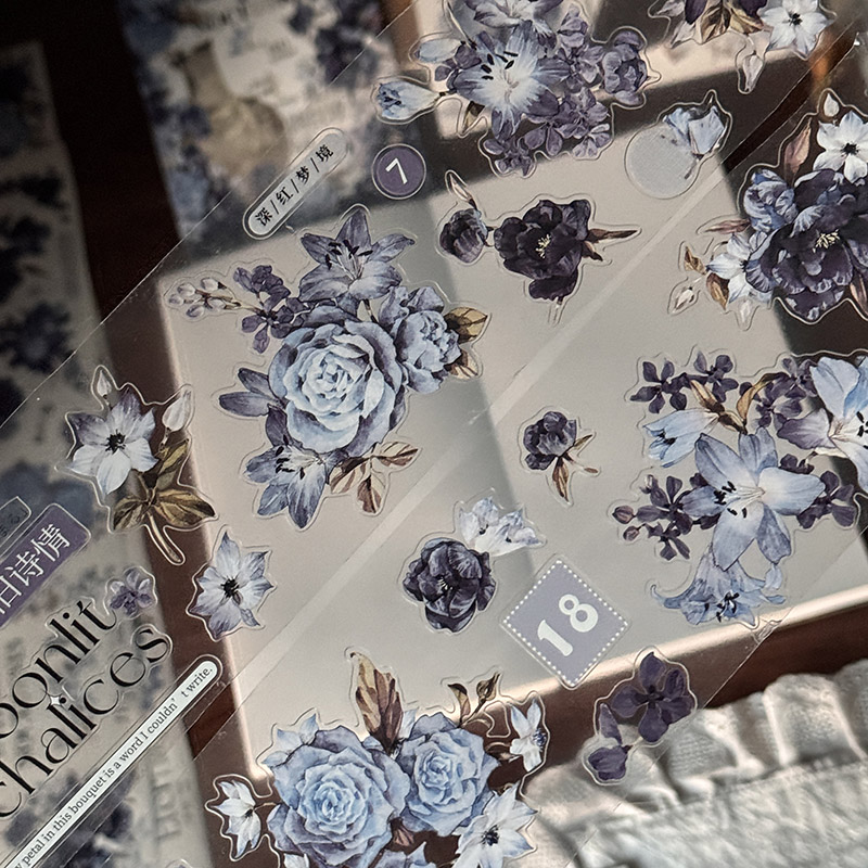 PET 테이프 - 60mm*6m 빈티지 꽃