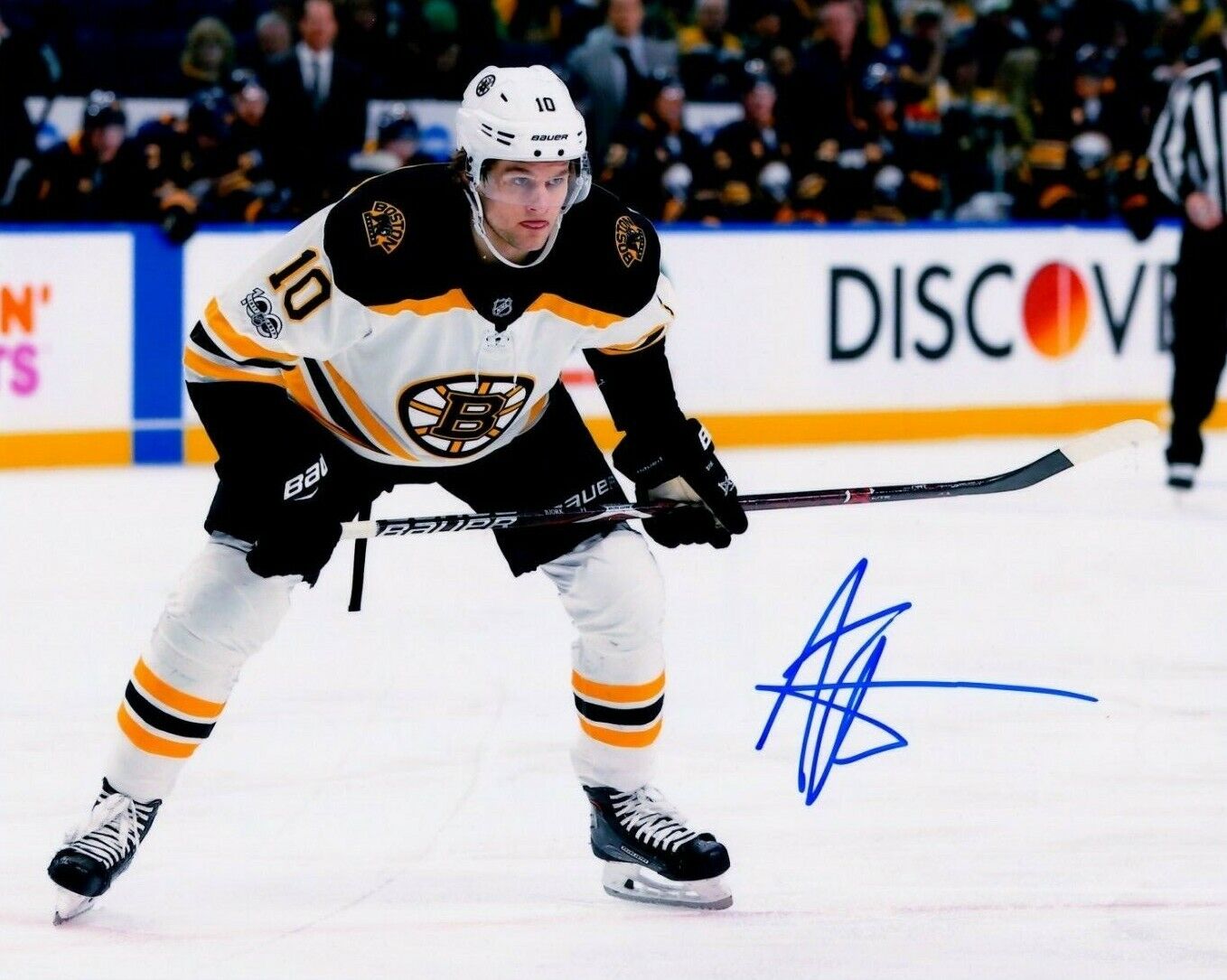 ANDERS BJORK autographed SIGNED BOSTON BRUINS 8X10 Photo Poster painting #3