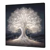 (Framed)Diamond Painting -DIY Round Drill Tree of Life with Frame(25x25cm)
